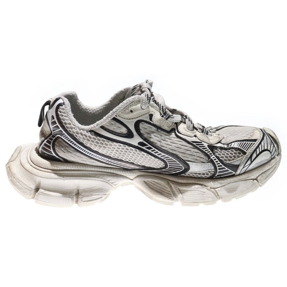 Balenciaga メッシュスニーカー ホワイト/グレー 41 BALENCIAGA(バレンシアガ) 3XL Sneaker ユーズド加工 メッシュレース