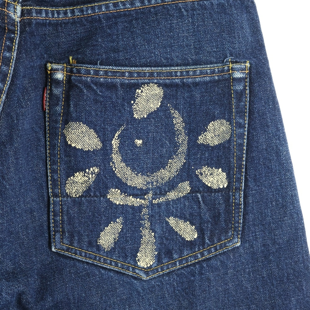 EVISU(エビス) Lot 2001 NO.2 道楽 ボタンフライ デニムパンツ ジーンズ インディゴ