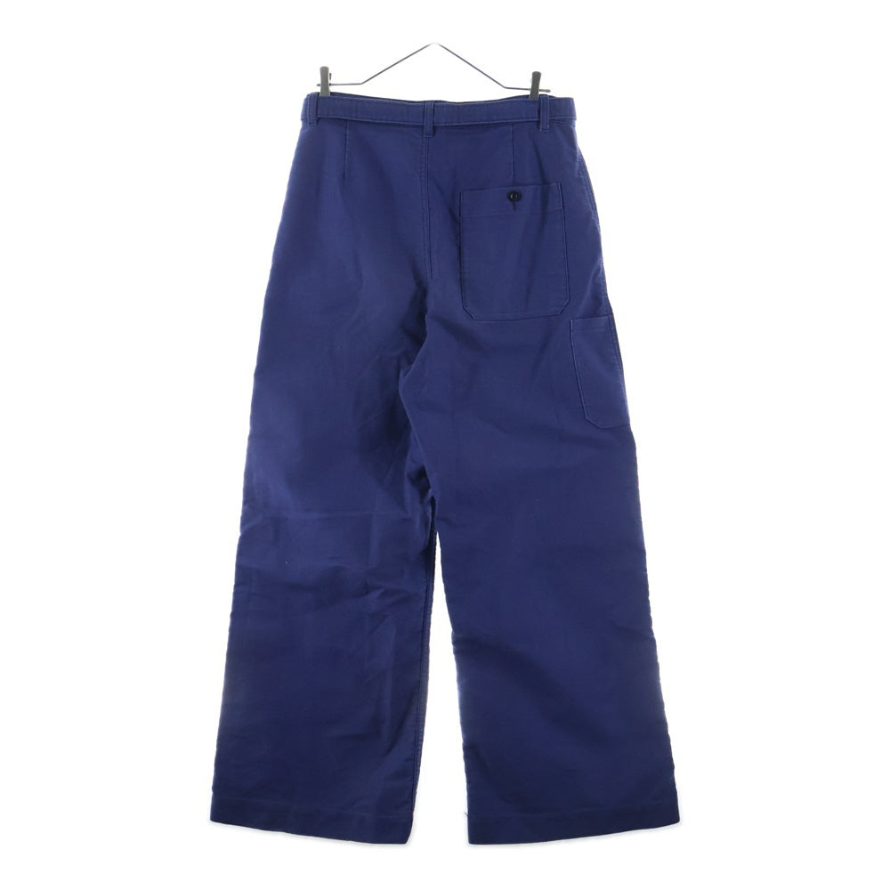 Sacai(サカイ) 24SS Moleskin Pants モールスキンコットンパンツ ネイビー 24-03310M