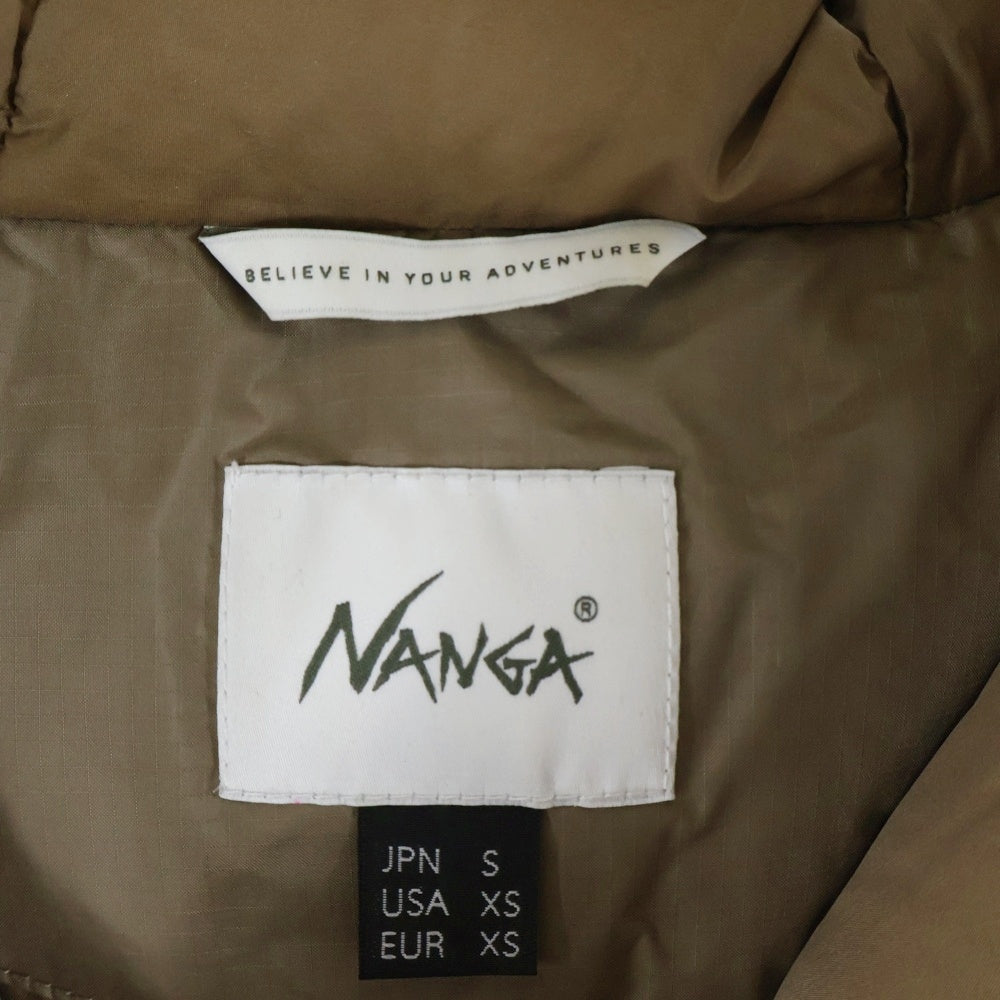NANGA(ナンガ) AURORA STAND DOWN JACKET P-RR-11E オーロラダウンジャケット ベージュ