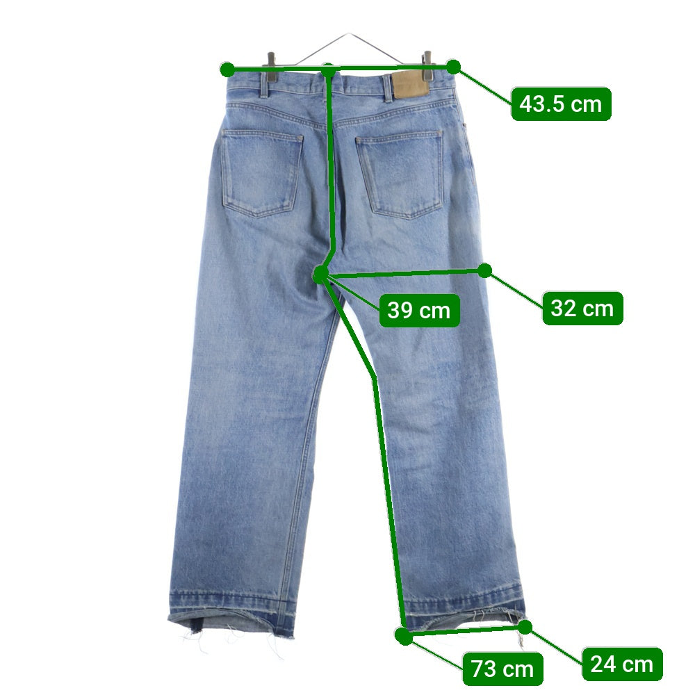 CELINE(セリーヌ) ウェスリーデトロイトジーンズ ダメージ加工デニムパンツ N851 033S 08WT インディゴ