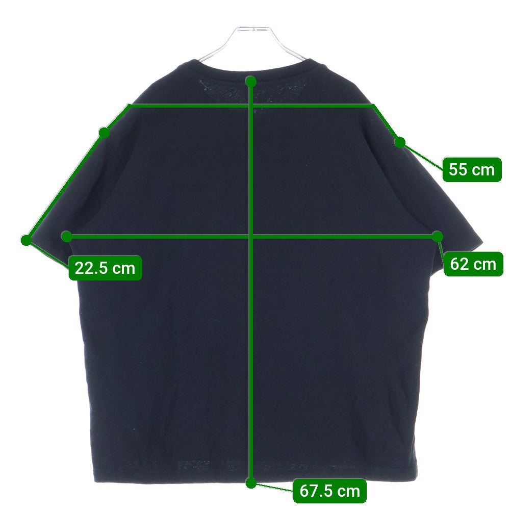 LOUIS VUITTON(ルイヴィトン) 24SS MONOGRAM TEE モノグラム半袖Tシャツ カットソー ブラック RM241MQ TCL HQY41W