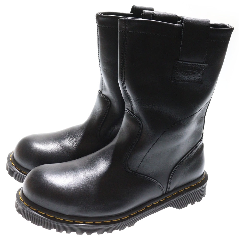STUSSY(ステューシー) 24AW ×DR.MARTENS 2295 DECON STUSSY BLACK WANAMA 3224101/24C3224001 ドクターマーチン デコン ステューシーブラックワナマ レザー ロングブーツ ブラック