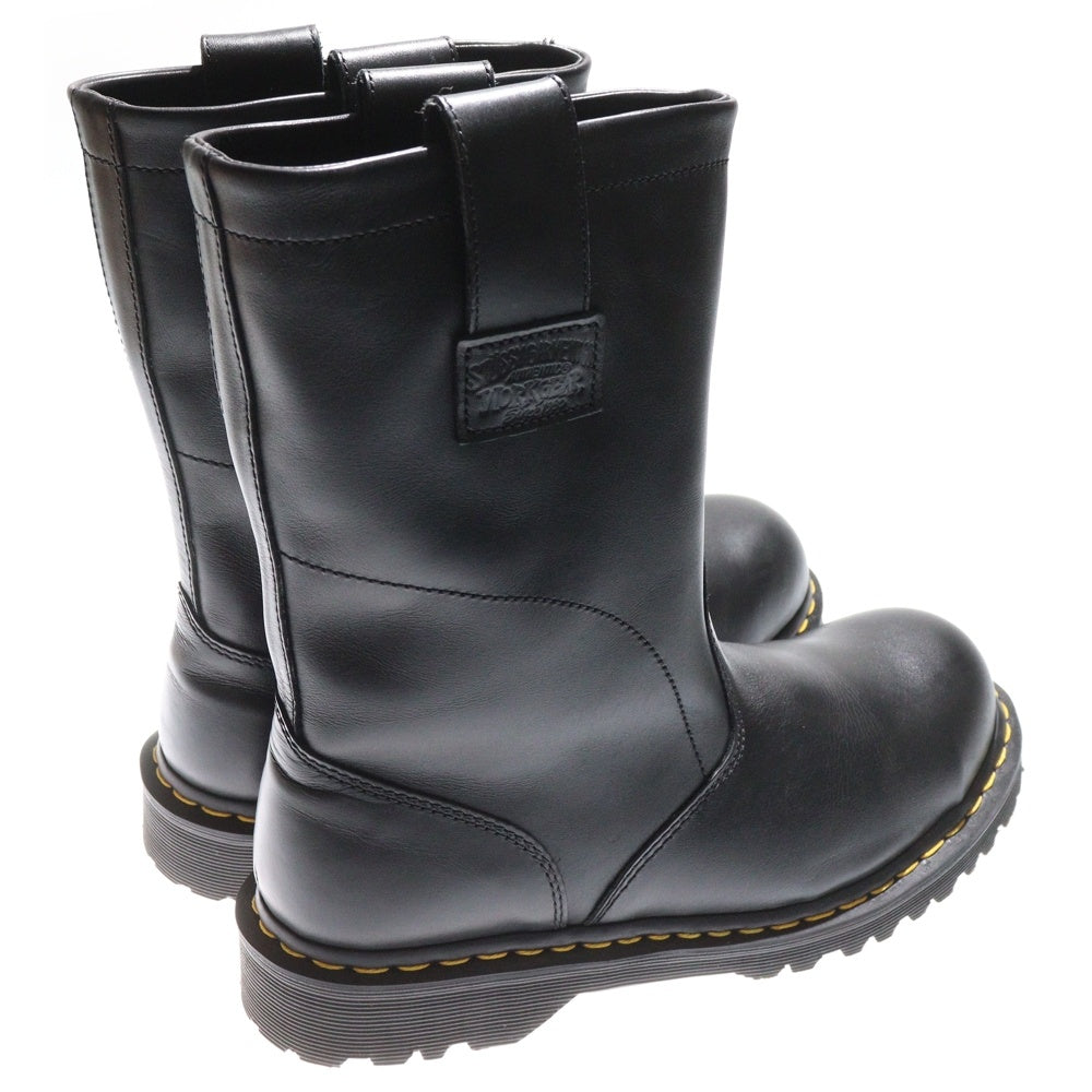 STUSSY(ステューシー) 24AW ×DR.MARTENS 2295 DECON STUSSY BLACK WANAMA 3224101/24C3224001 ドクターマーチン デコン ステューシーブラックワナマ レザー ロングブーツ ブラック