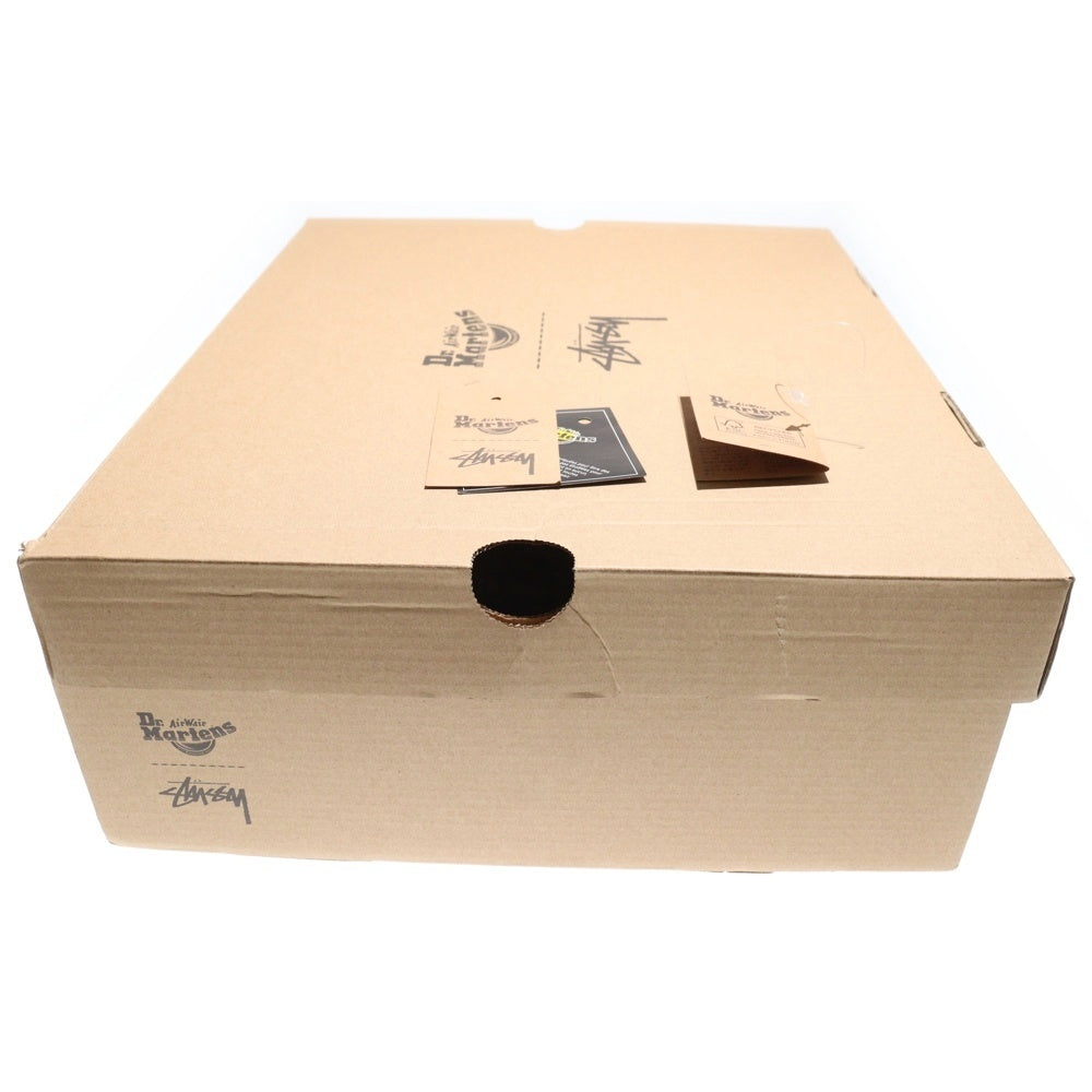 STUSSY(ステューシー) 24AW ×DR.MARTENS 2295 DECON STUSSY BLACK WANAMA 3224101/24C3224001 ドクターマーチン デコン ステューシーブラックワナマ レザー ロングブーツ ブラック