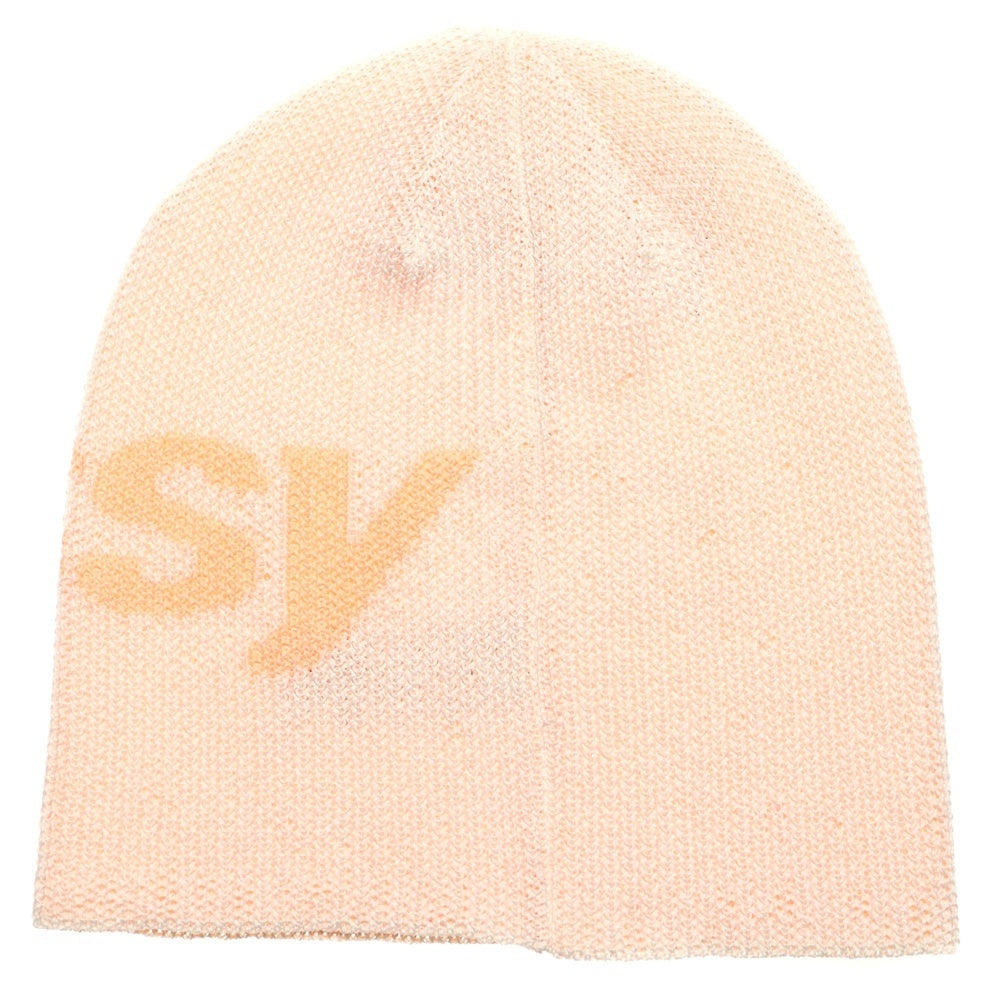 STUSSY(ステューシー) 24SS Helvetica UV Skullca 1321210 ロゴ ニットキャップ ビーニー ニット帽 帽子 オレンジ