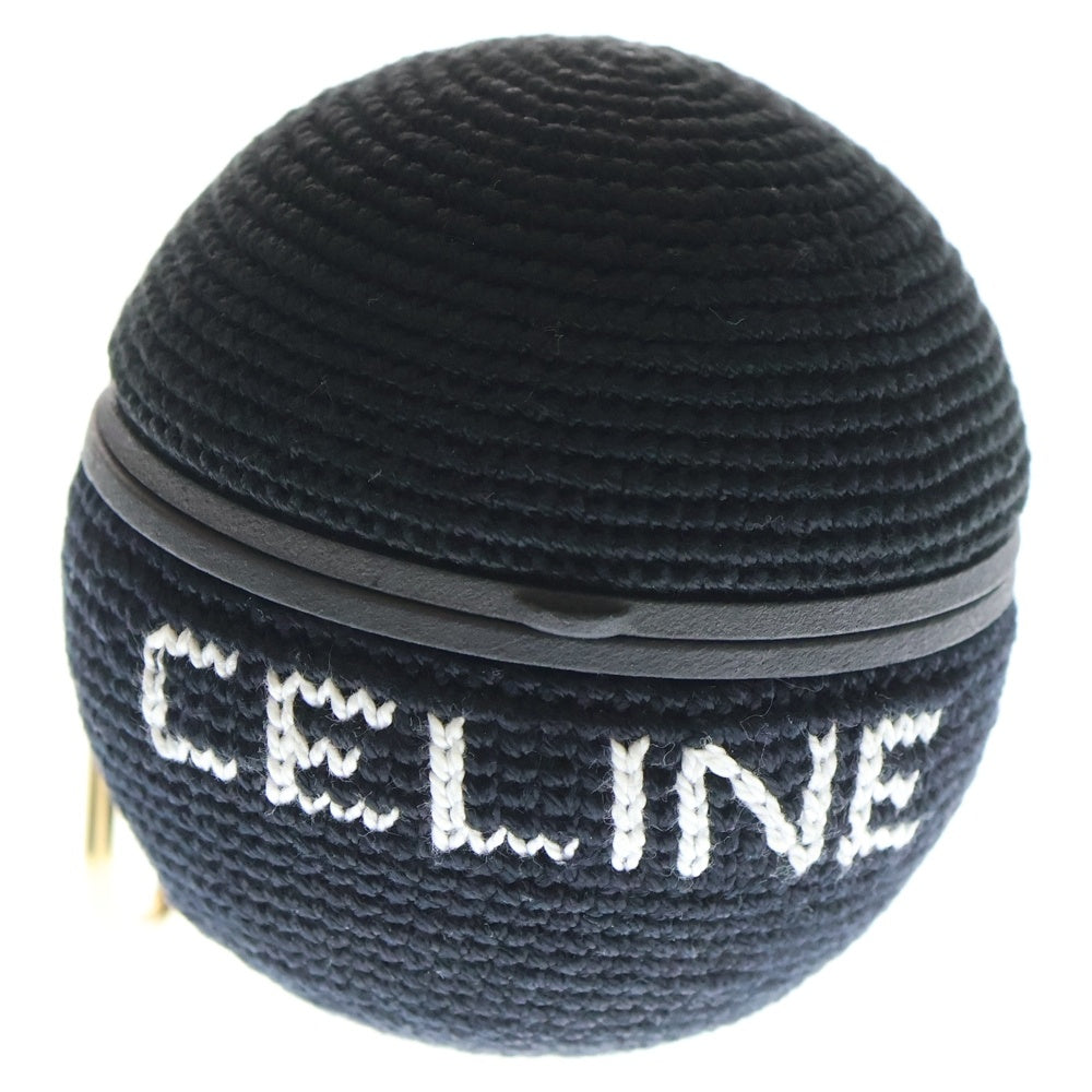 CELINE(セリーヌ) 21AW Airpods Pro Case Ball in Crochet エアポッズ プロ クロシェット ケース ブラック