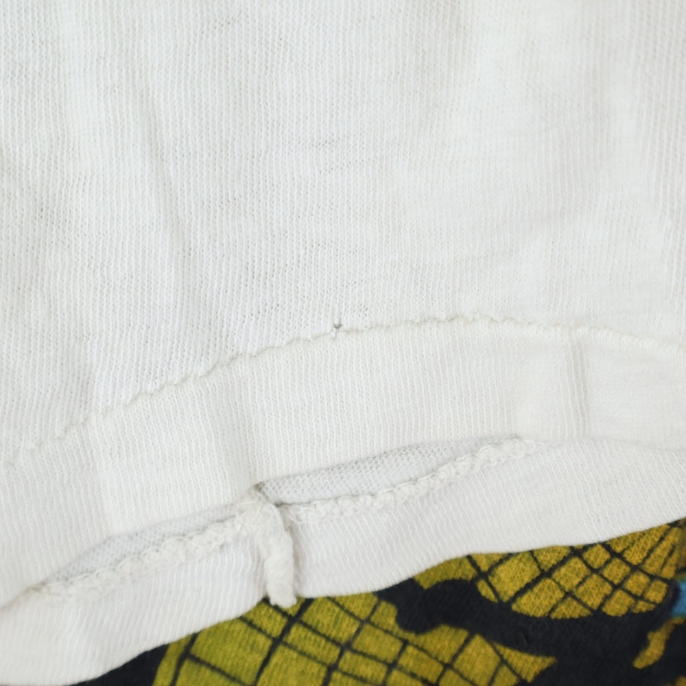 VINTAGE(ヴィンテージ) 80S VINTAGE RUSH MOVING PICTURES TOUR TEE ネックラグラン七分袖Tシャツカットソー バンT パキスタン綿 FANTASYタグ