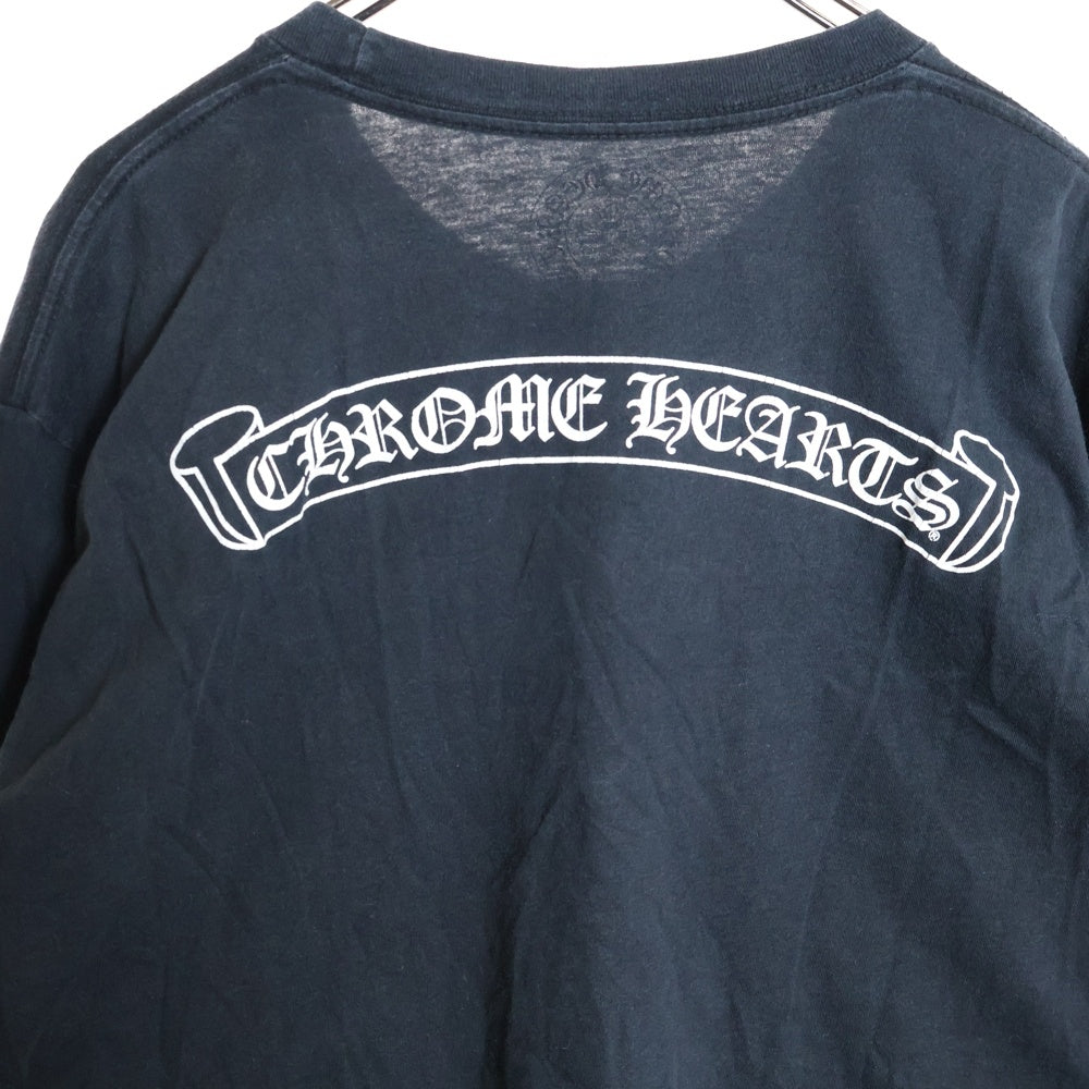 CHROME HEARTS(クロムハーツ) Back Scroll Label Logo Long Sleeve Tee