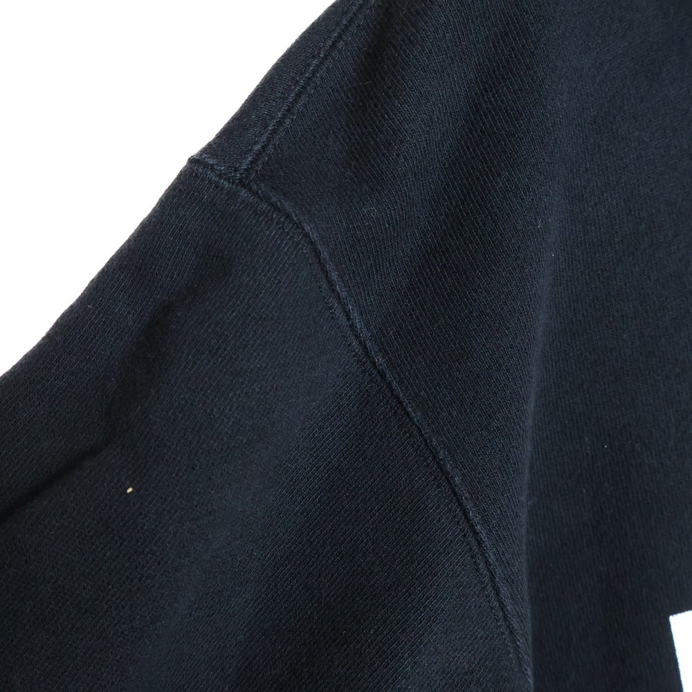 GUCCI(グッチ) Original Logo Onepiece 610127 フロントロゴプリント フーデッドスウェットワンピース レディース ブラック