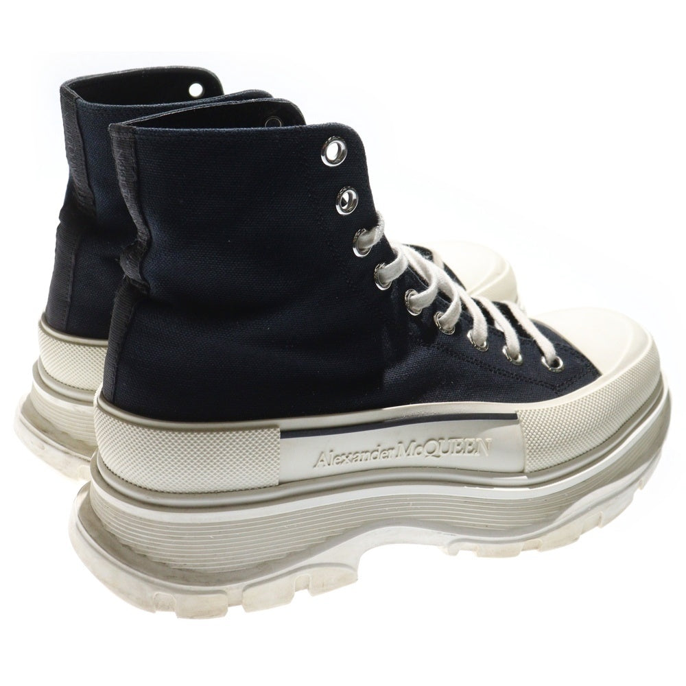Alexander McQueen(アレキサンダーマックイーン) Tread Slick トレッドスリック ハイカットスニーカー シューズ ブラック 604254