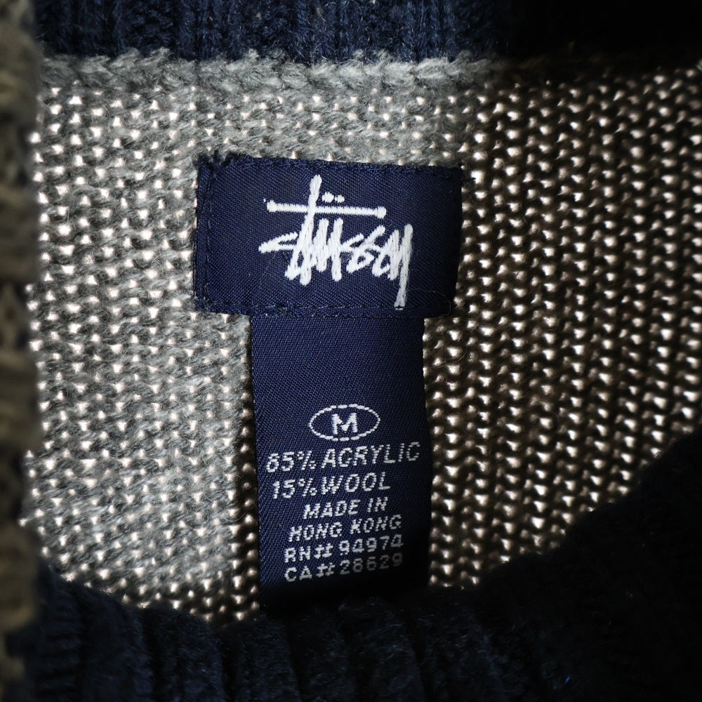 stussyジップアップジャケット Stussy Denim Zip Work Jacket Black Men's - SS23 - US