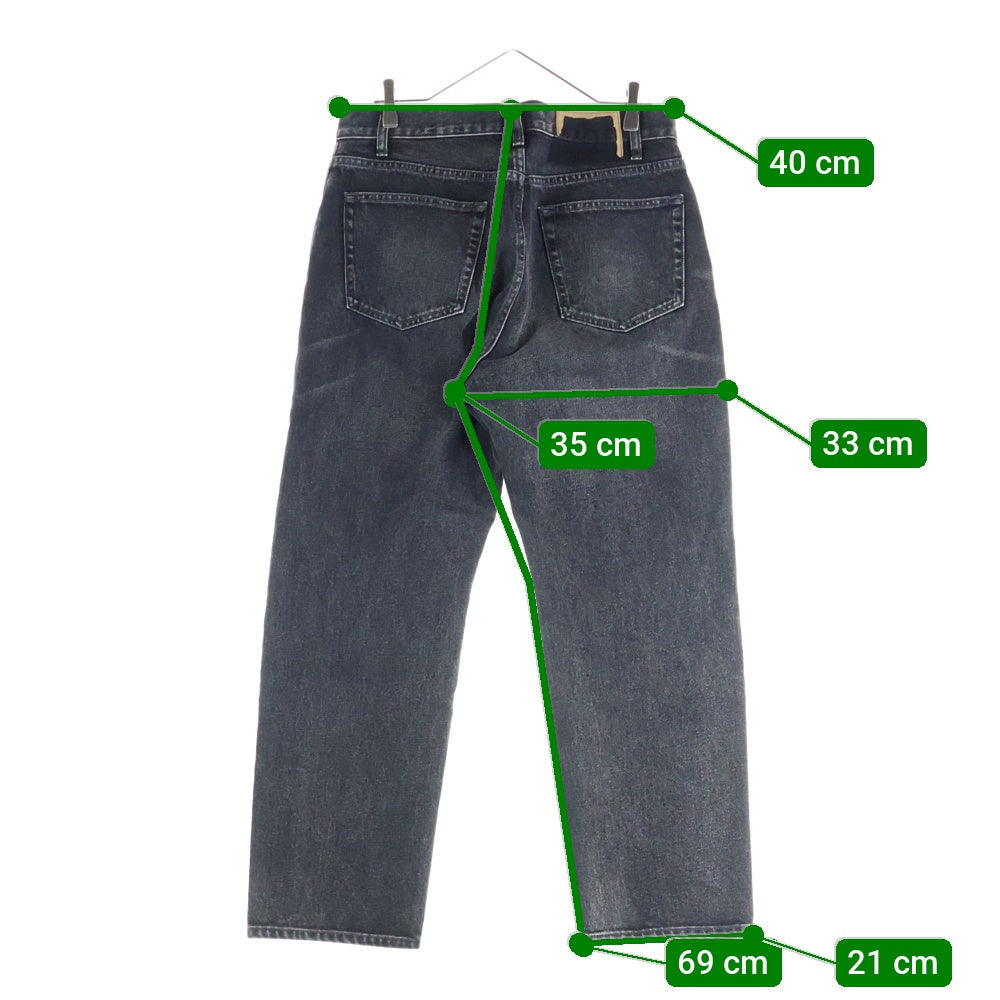 JOURNAL STANDARD relume(ジャーナルスタンダード レリューム) Straight Denim Pants Jeans 25-030-464-9200-1-0 ストレートデニムパンツ ジーンズ ブラック