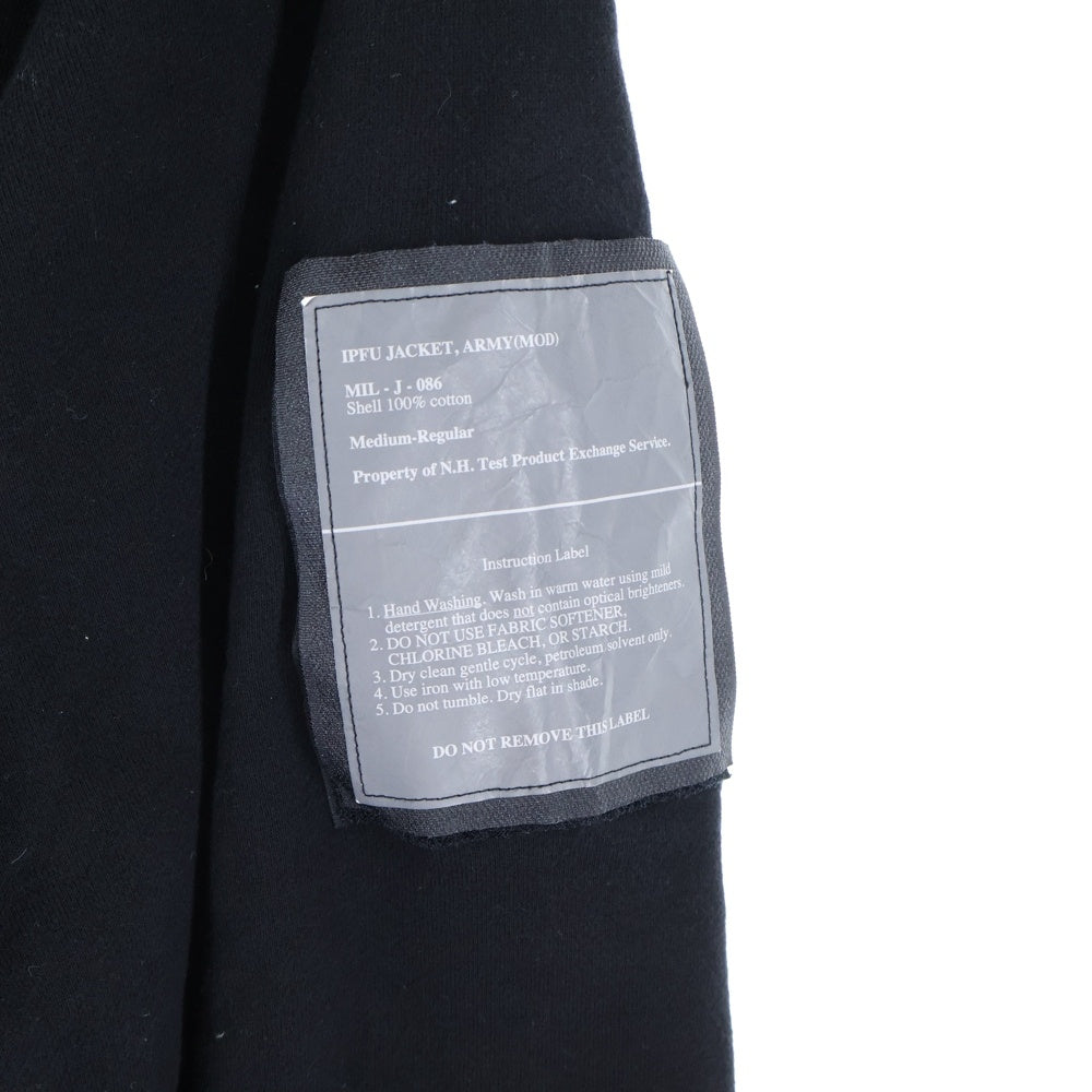 N.HOOLYWOOD(エヌハリウッド) STAND COLLAR BLOUSON 9251-BL07-009 スタンドカラー ジップアップ ブルゾン ジャケット ブラック