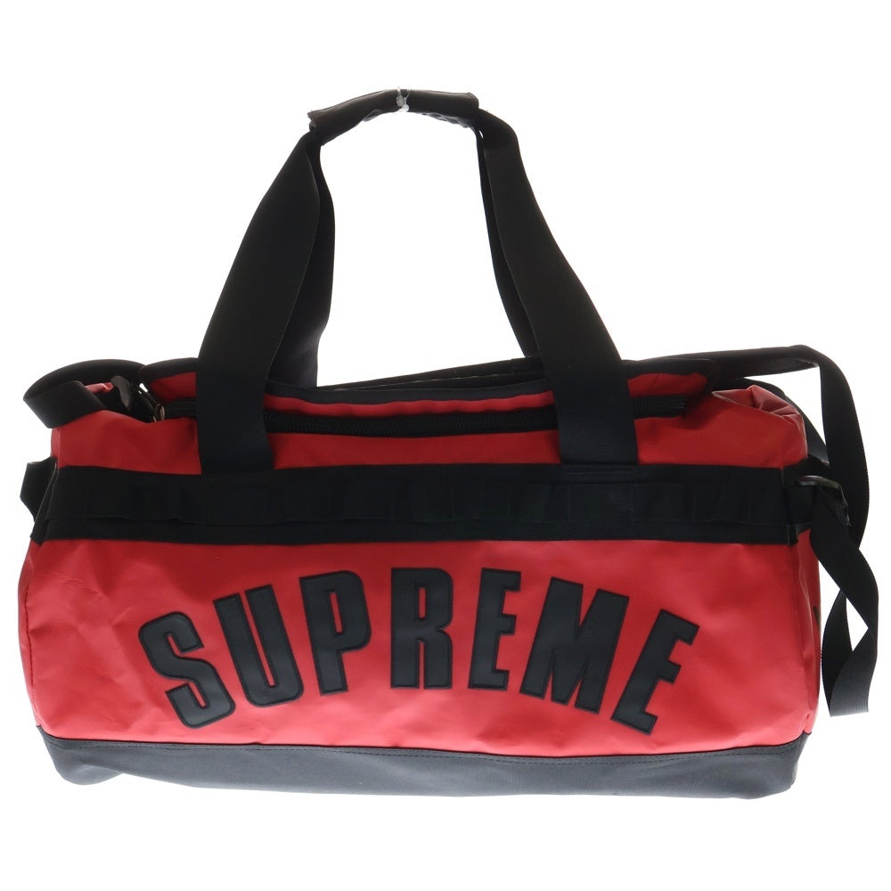 SUPREME(シュプリーム) 19SS ×THE NORTH FACE Arc Logo Small Base Camp Duffle Bag NF0A3KZ6 ×ザノースフェイス アーチロゴ スモールベースキャンプダッフルバッグ レッド