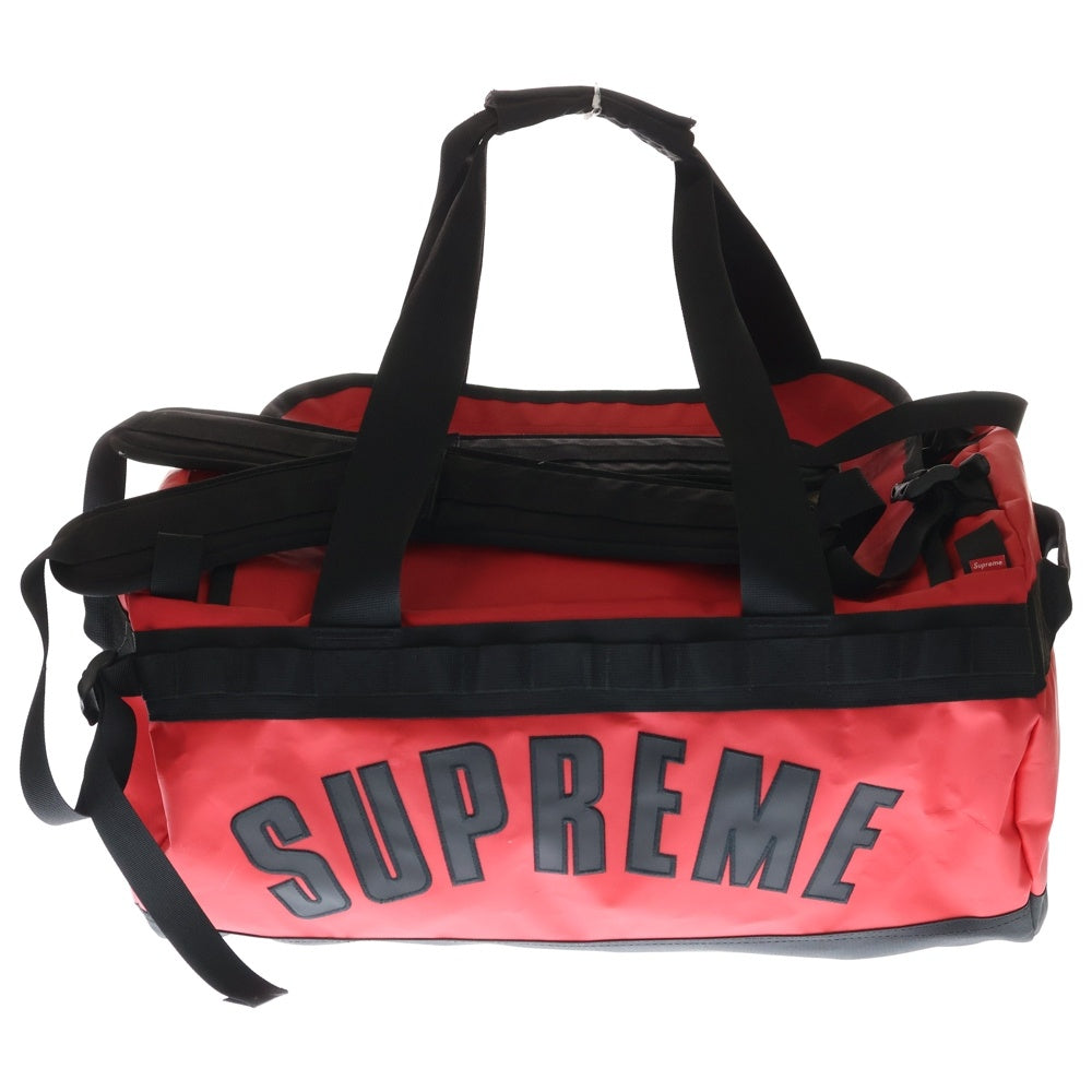 SUPREME(シュプリーム) 19SS ×THE NORTH FACE Arc Logo Small Base Camp Duffle Bag NF0A3KZ6 ×ザノースフェイス アーチロゴ スモールベースキャンプダッフルバッグ レッド