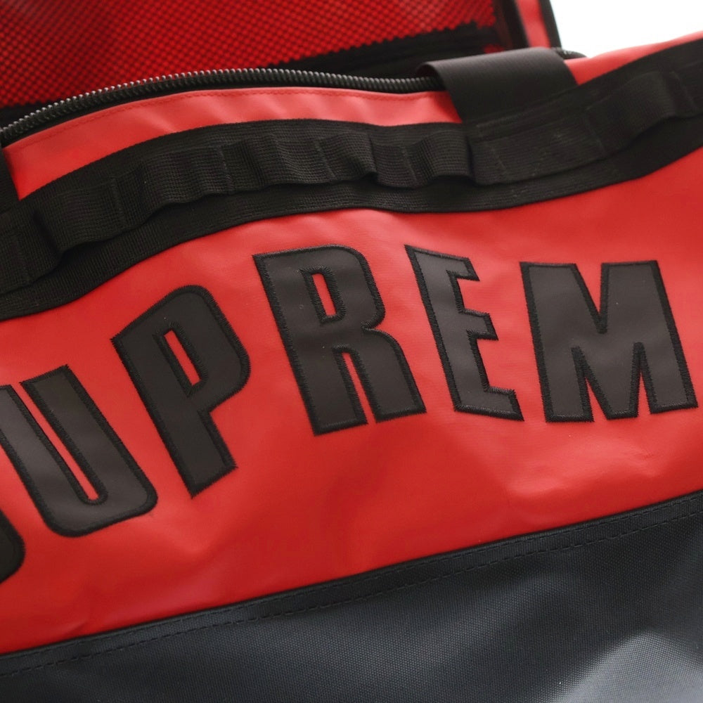 SUPREME(シュプリーム) 19SS ×THE NORTH FACE Arc Logo Small Base Camp Duffle Bag NF0A3KZ6 ×ザノースフェイス アーチロゴ スモールベースキャンプダッフルバッグ レッド