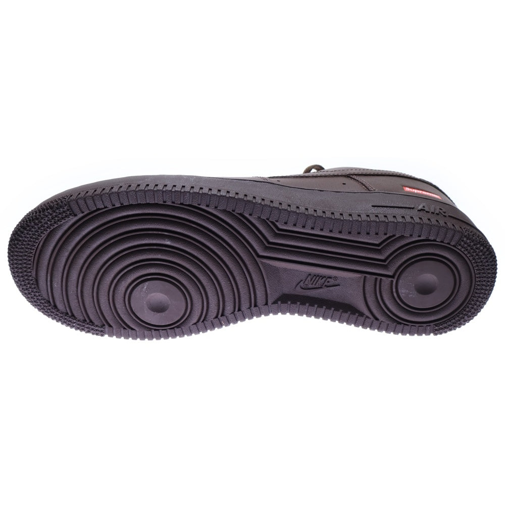 NIKE(ナイキ) ×SUPREME AIR FORCE 1 LOW BAROQUE BROWN CU9225-200 ×シュプリーム エアフォース1 ローカットスニーカー ブラウン US10/28.0cm