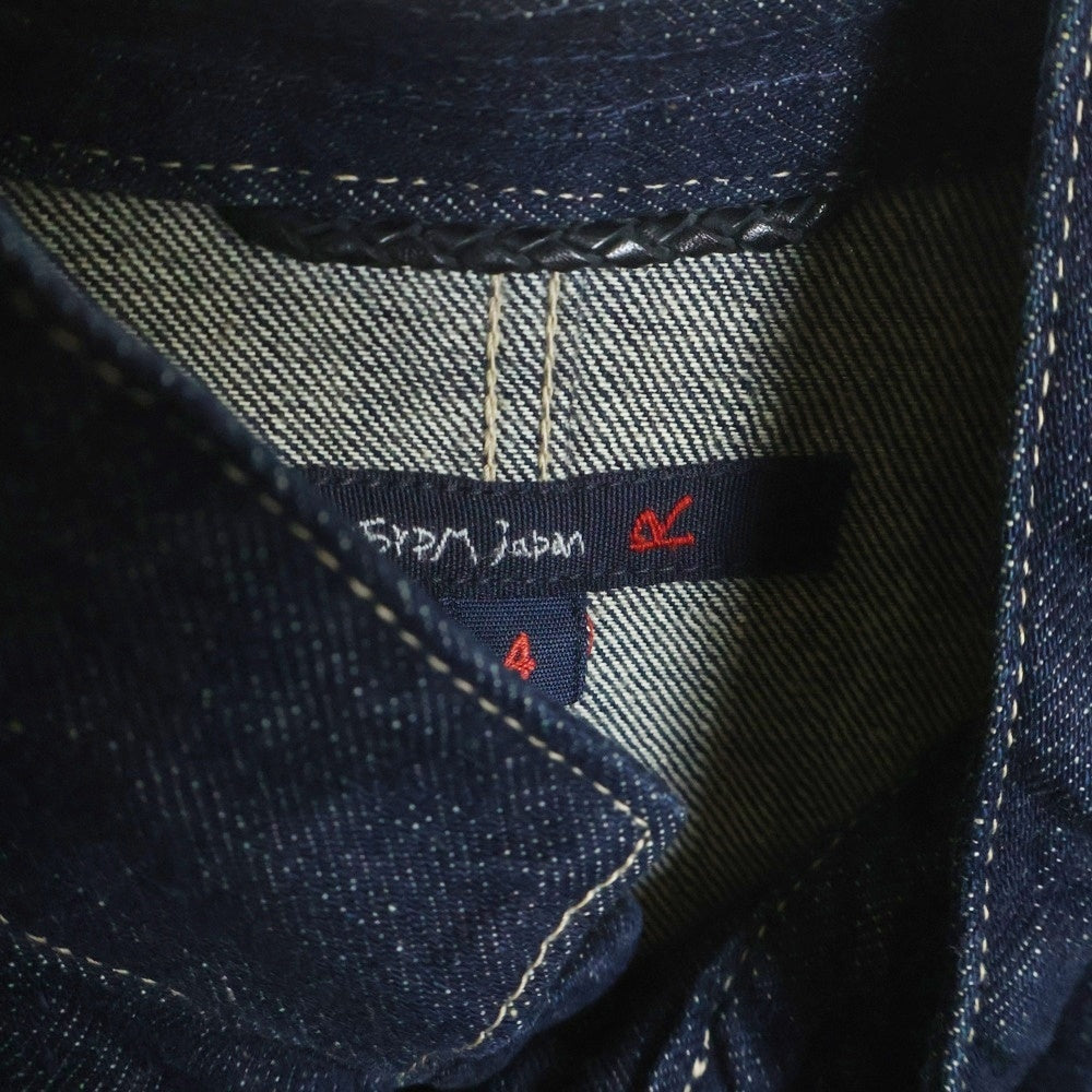 45RPM(フォーティーファイブアールピーエム) 3Pocket Denim Coveralls 3ポケット デニムカバーオール インディゴ