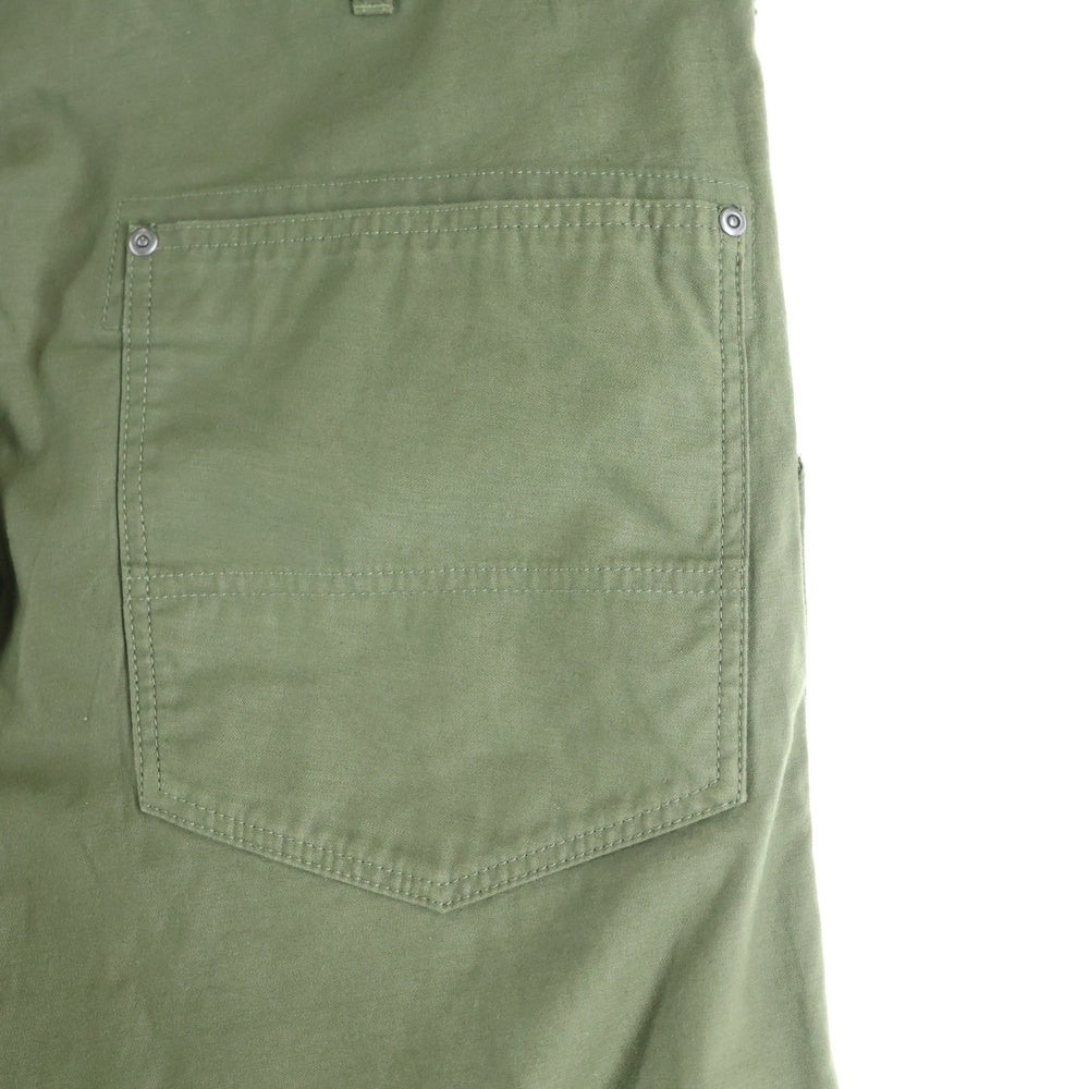 Y's(ワイズ) 23SS WIDE STRAIGHT PANTS YH-P83-071 ワイド ストレイトパンツ カーキ