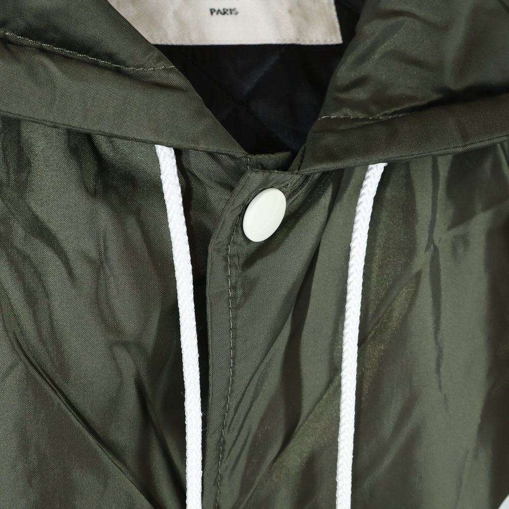 CELINE(セリーヌ) LOGO COACH JACKET ロゴプリントコーチジャケット カーキ 2W694495M