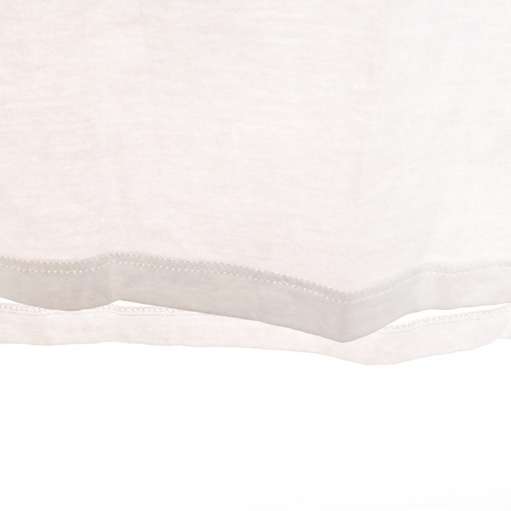 PRADA(プラダ) 22SS EMBOSS LOGO PRINT TEE エンボスロゴプリント半袖カットソー Tシャツ ホワイト UJN815 S221 1052