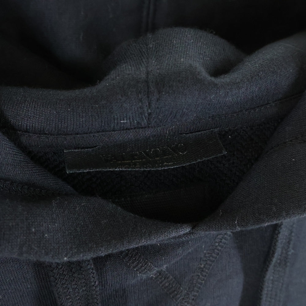 VALENTINO(ヴァレンティノ) サイドスタッズプルオーバースウェットパーカー フーディー ブラック 2V3MF25E95R