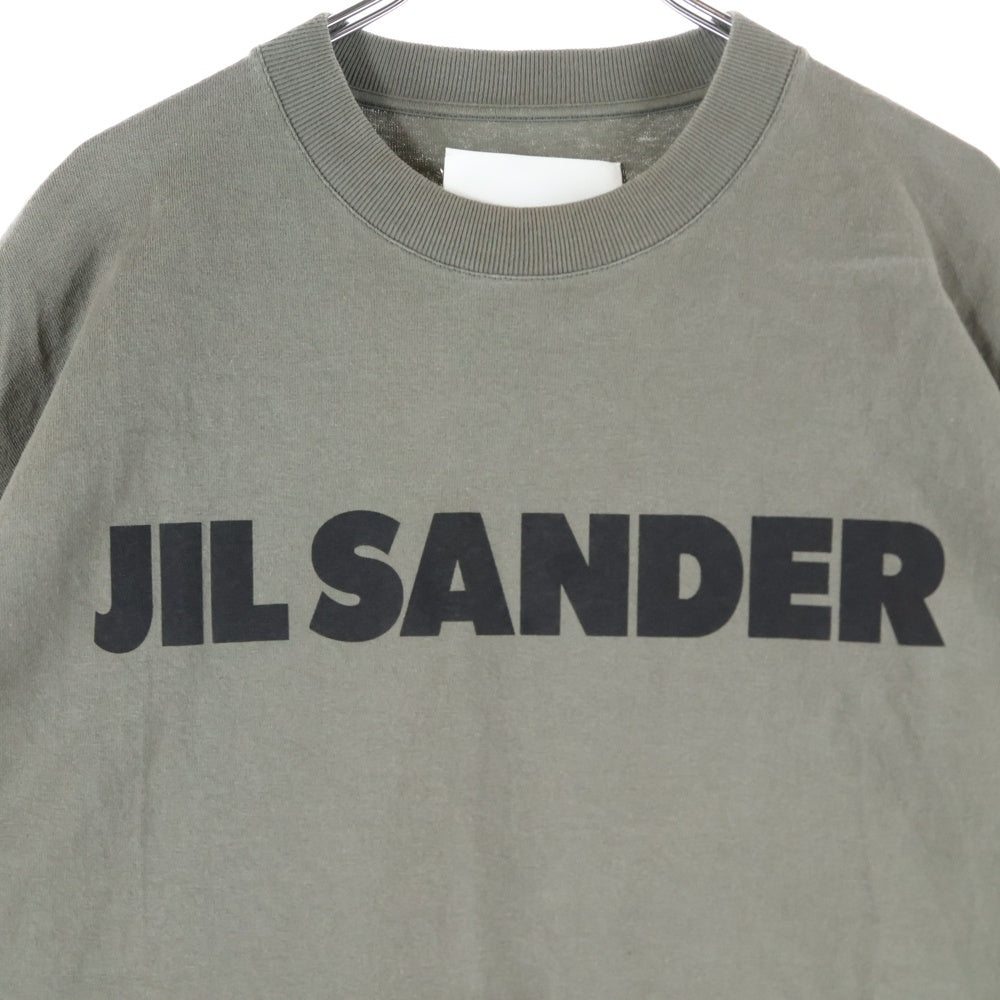 JIL SANDER(ジルサンダー) LOGO PRINT L/S T-SHIRTS ロゴプリント長袖