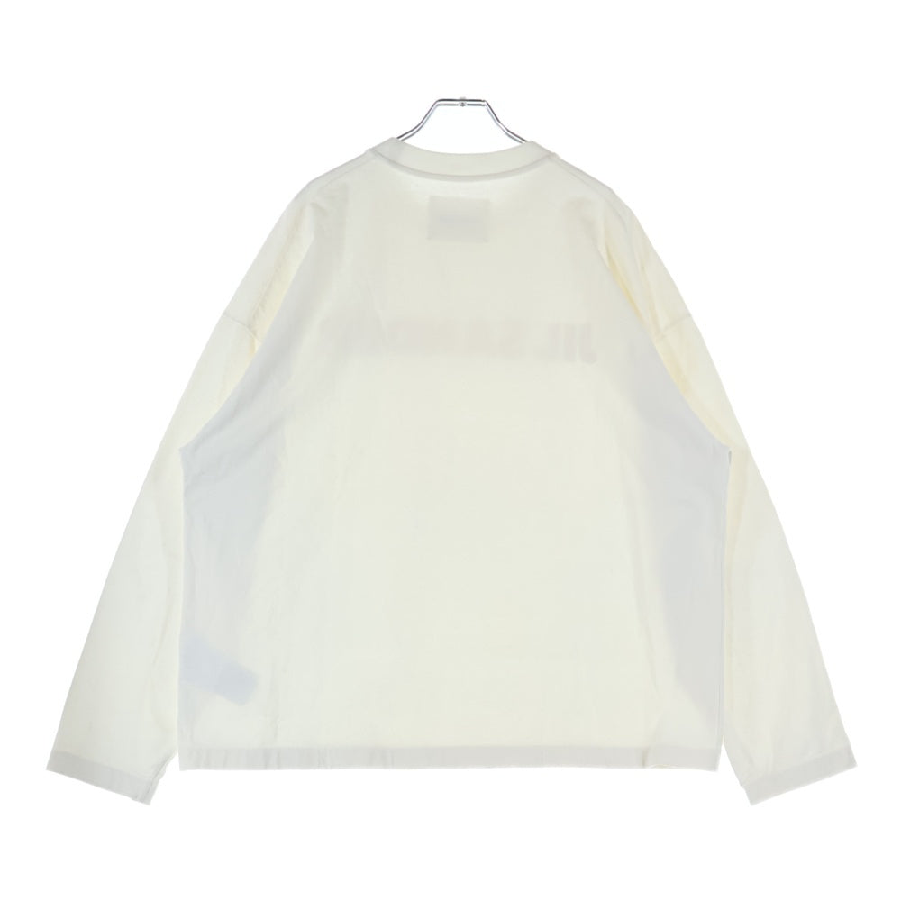 JIL SANDER(ジルサンダー) LOGO PRINT L/S T-SHIRTS ロゴプリント長袖
