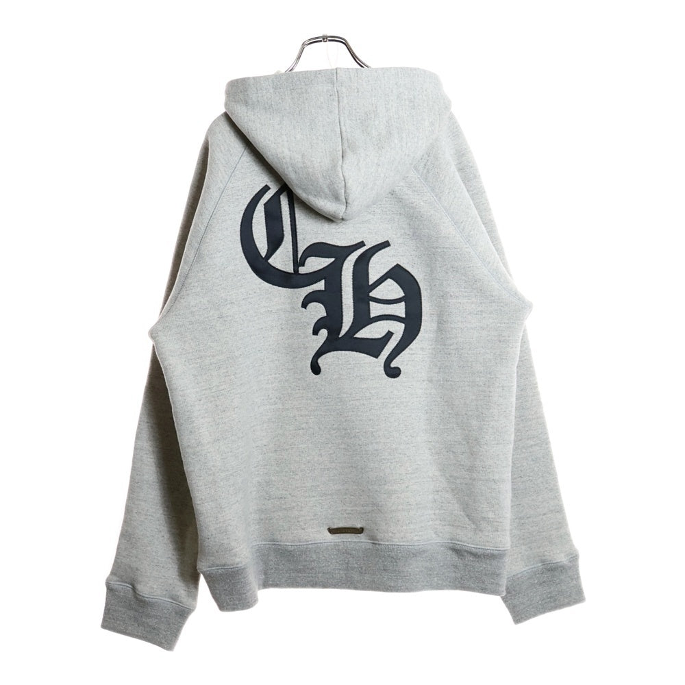 CHROME HEARTS(クロムハーツ) 7-11 バックCH刺繍プルオーバースウェットパーカー フーディー グレー