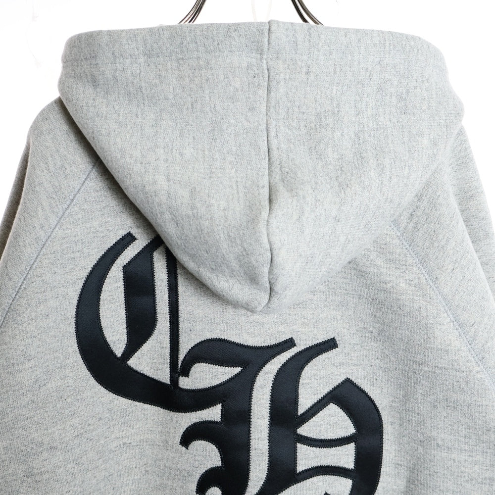 CHROME HEARTS(クロムハーツ) 7-11 バックCH刺繍プルオーバースウェットパーカー フーディー グレー