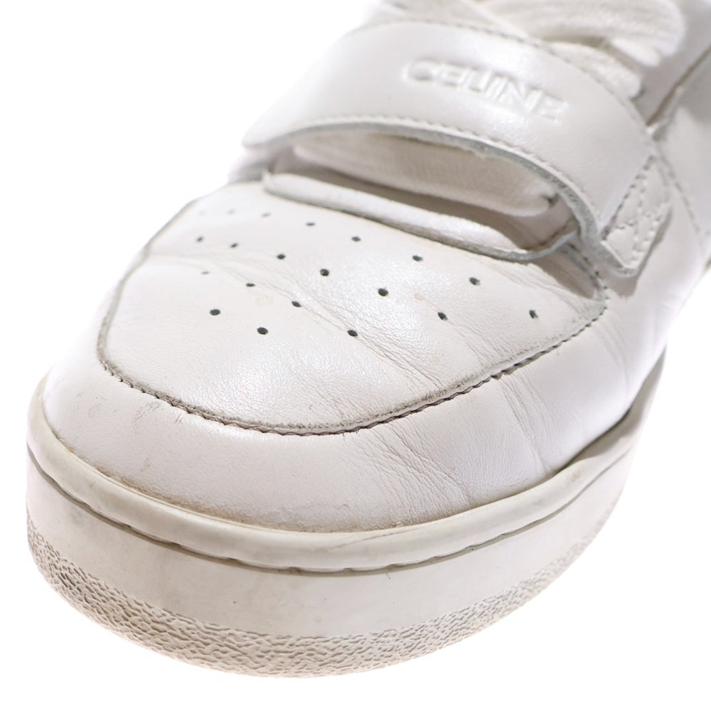 CELINE(セリーヌ) CT-02 ベルクロストラップミッドカットスニーカー シューズ ホワイト/ブラック