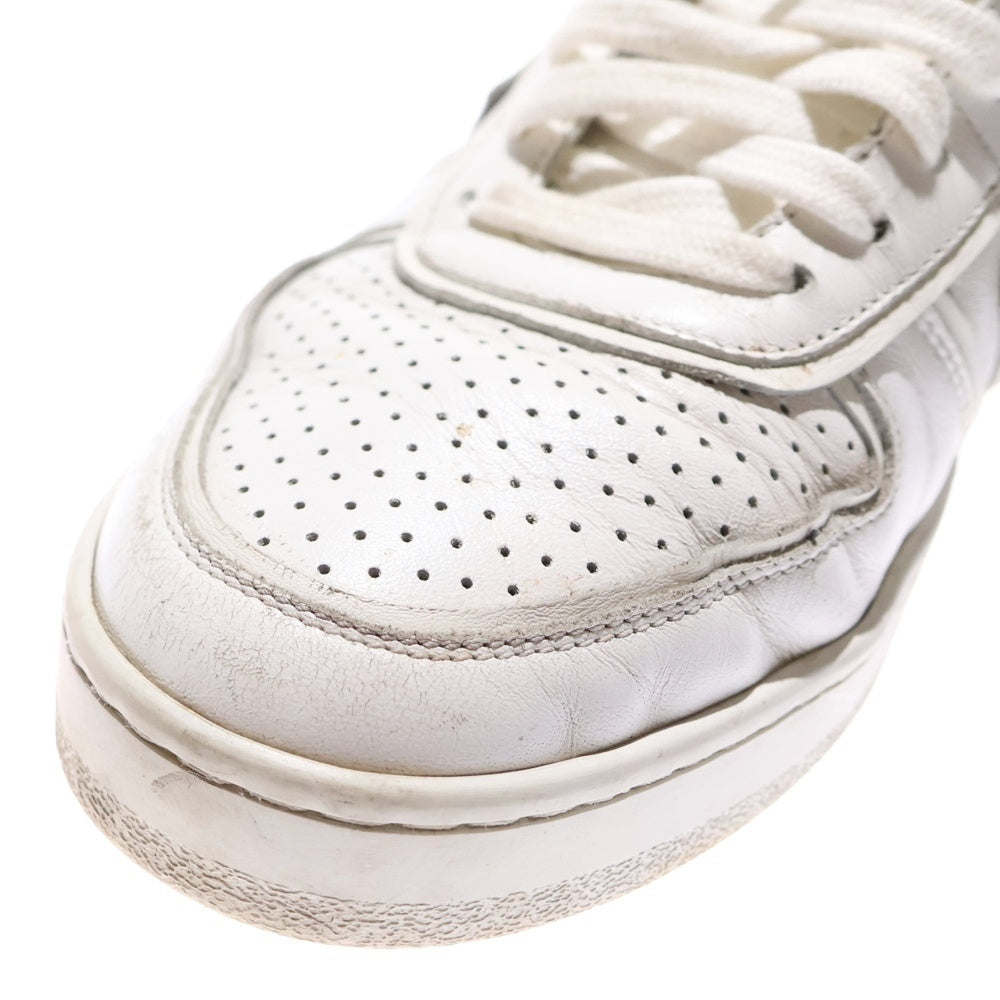 CELINE(セリーヌ) CT-01 バックロゴレザーハイカットスニーカー ホワイト