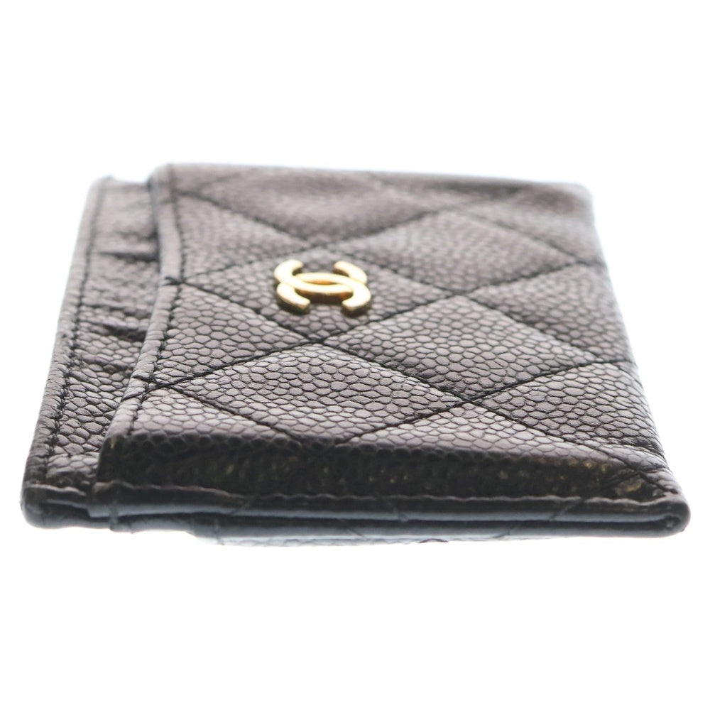 CHANEL(シャネル) マトラッセ カードケース クラシック ココマークレザー ブラック