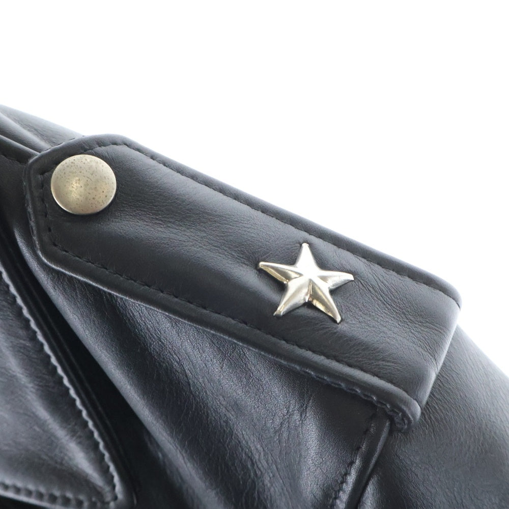 SCHOTT(ショット) ONESTAR TALL 613UST ワンスター トール ダブルライダースジャケット レザージャケット ブラック