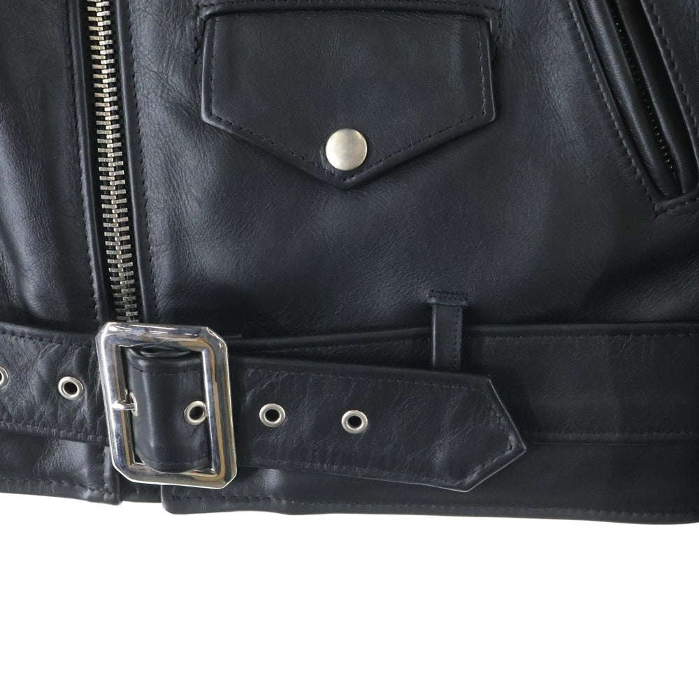 SCHOTT(ショット) ONESTAR TALL 613UST ワンスター トール ダブルライダースジャケット レザージャケット ブラック