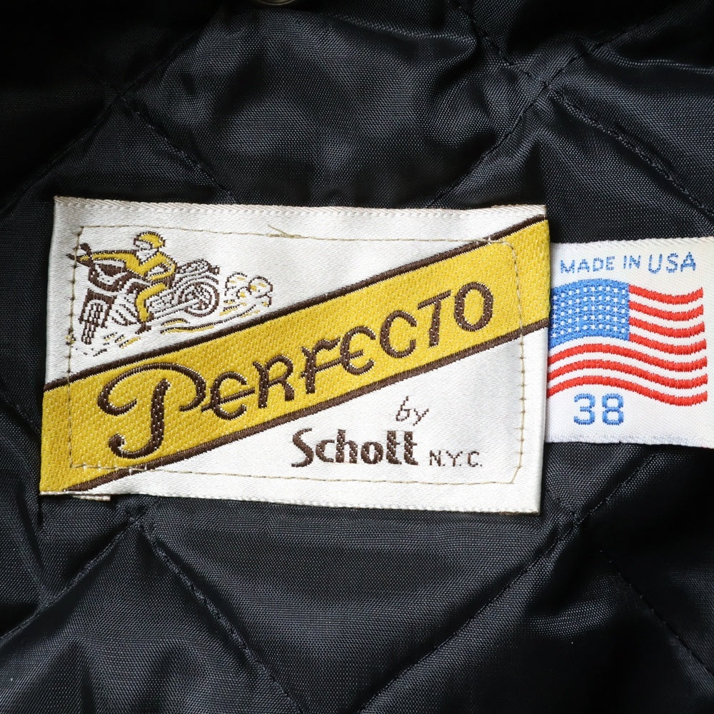 SCHOTT(ショット) 90s Rolling Stones Handmade Print Riders Jacket