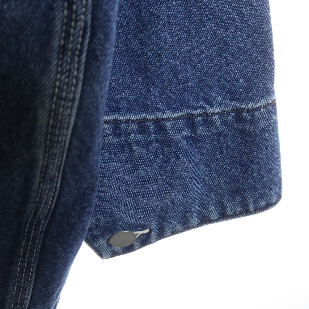 BEAMS(ビームス) 22AW ルーズフィット カバーオール デニムジャケット インディゴ 11-18-0022-791