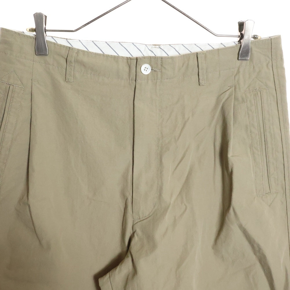 nanamica(ナナミカ) 25SS Tuck Club Pants S25SC071 ワイドストレートカット 1タックパンツ