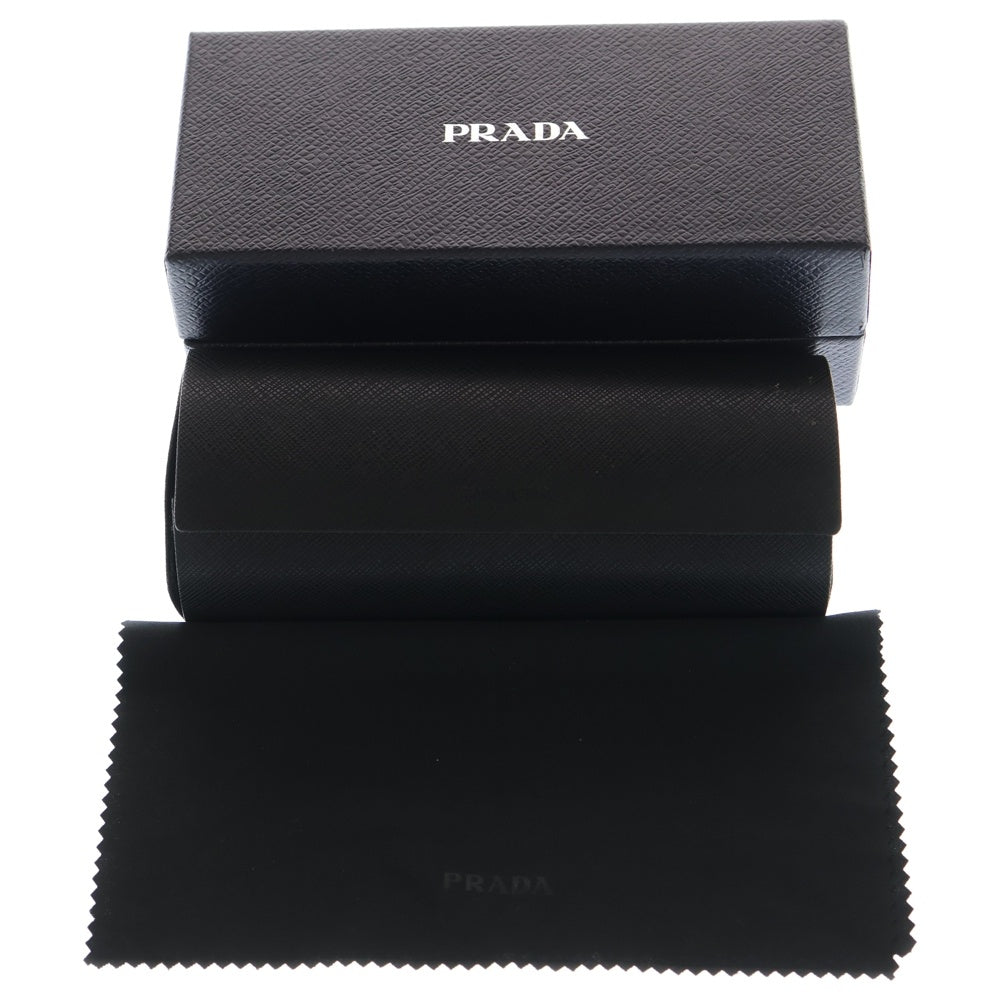 PRADA(プラダ) ボストン メタルフレーム トライアングルロゴ アイウェア 眼鏡 ゴールド/ブラウン 52□19‐140 VPR A50 5AK-101