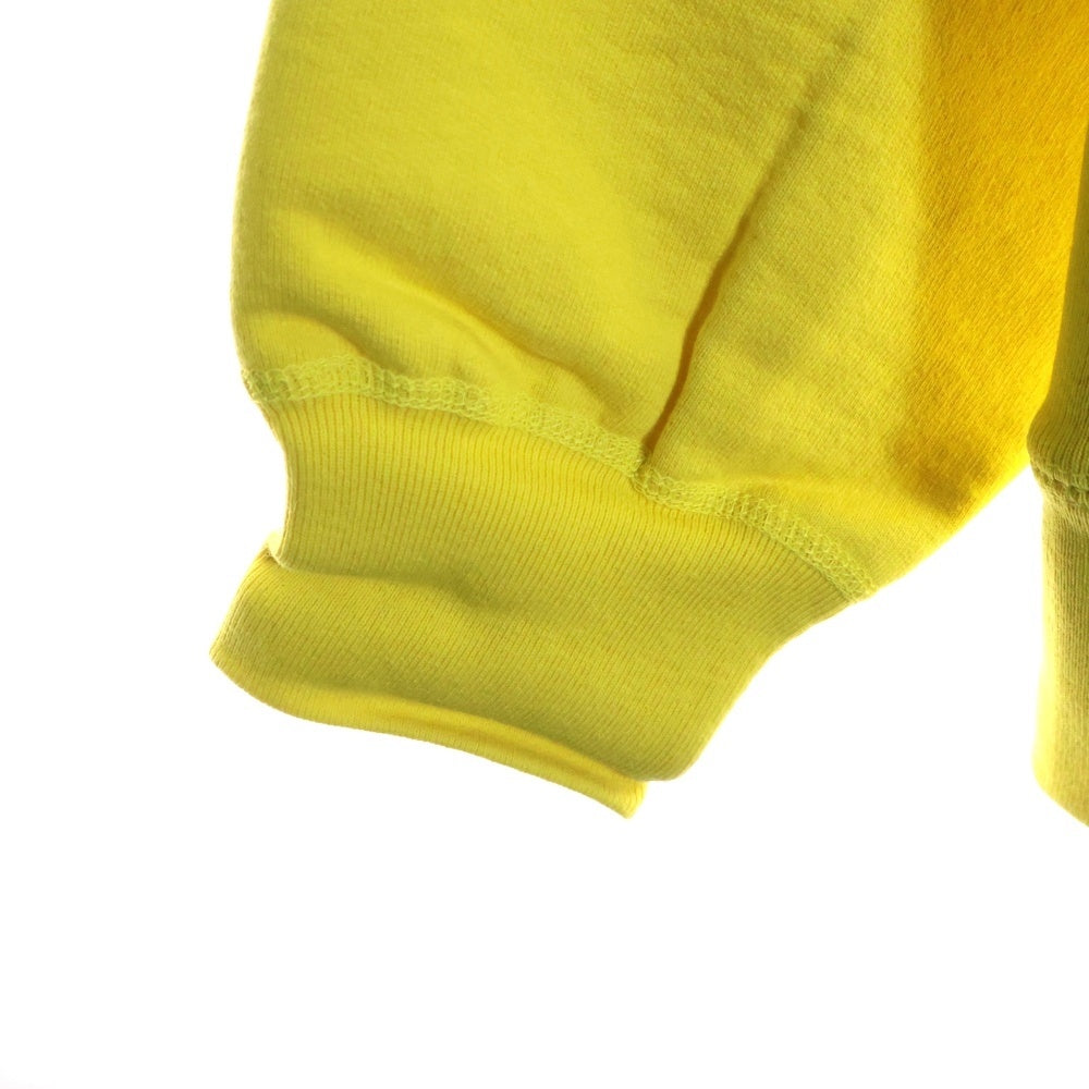 SUPREME(シュプリーム) 20AW Cross Box Logo Hooded Sweatshirt クロス ボックスロゴ刺繍 プルオーバースウェットパーカー フーディー イエロー