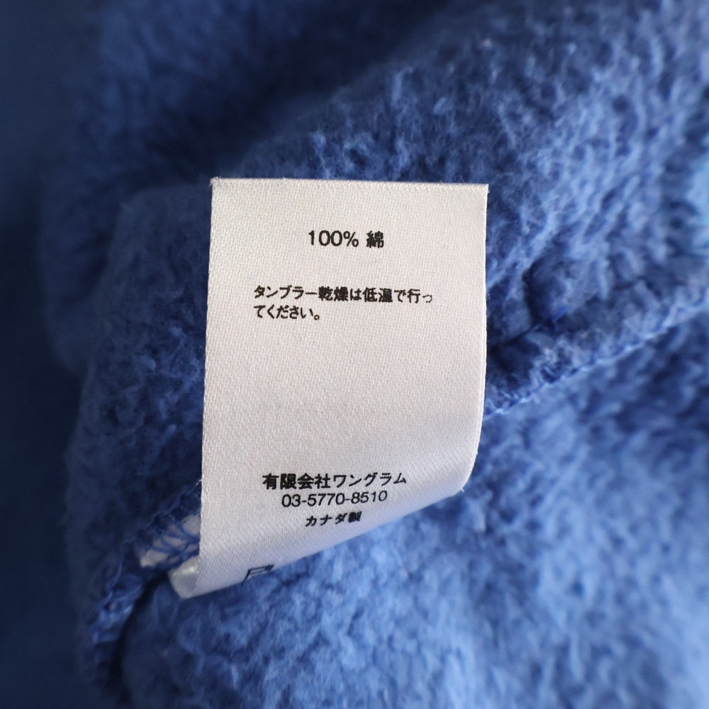 SUPREME(シュプリーム) 16SS 2TONE HOODED CREWNECK 2トーンフーデッドクルーネックスウェットトレーナー ブルー