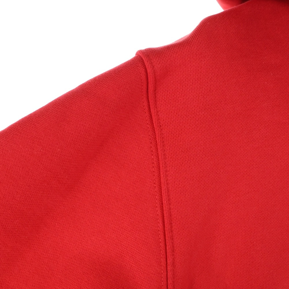 SUPREME(シュプリーム) 16AW ×Timberland LOGO SWEATSHIRTS ティンバーランド ロゴ刺繍プルオーバースウェットパーカー フーディー レッド