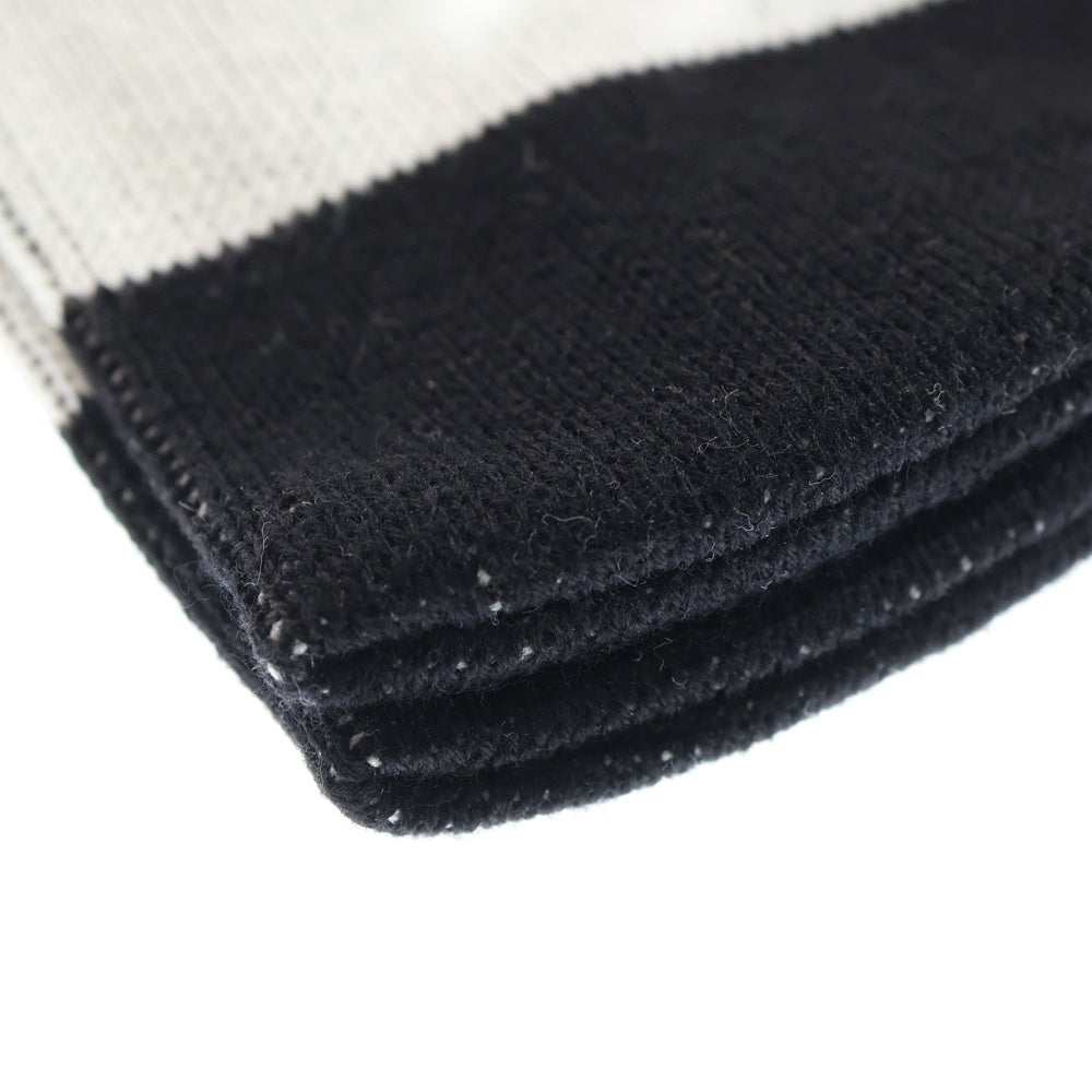 NEW ERA(ニューエラ) NE SCARF ロゴスカーフ ブラック/グレー