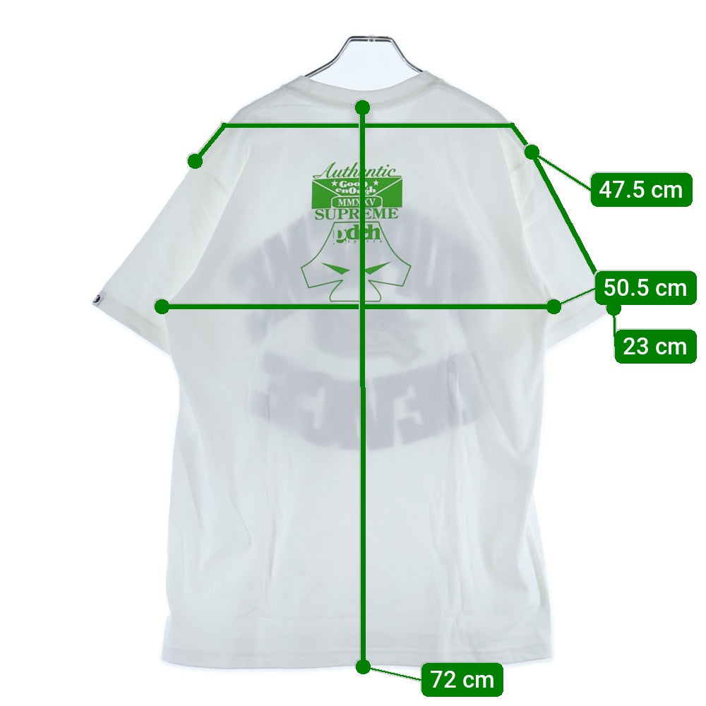SUPREME(シュプリーム) 25SS ×GOODENOUGH GDEH Device Tee グッドイナフ デヴァイス両面プリント半袖カットソー Tシャツ ホワイト