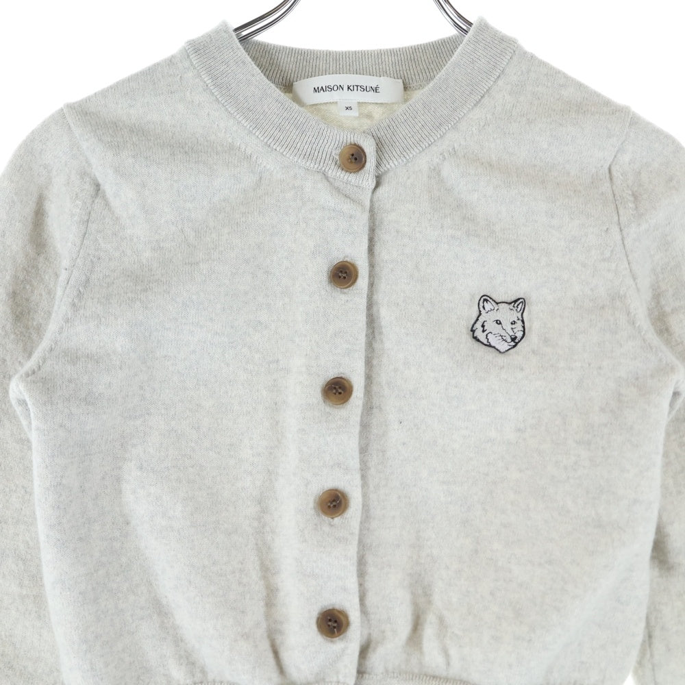 フォックス　パッチ　カーディガン　MAISON KITSUNE メゾンキツネ MAISON KITSUNE(メゾンキツネ) BOLD FOX PATCH ボールドフォックス