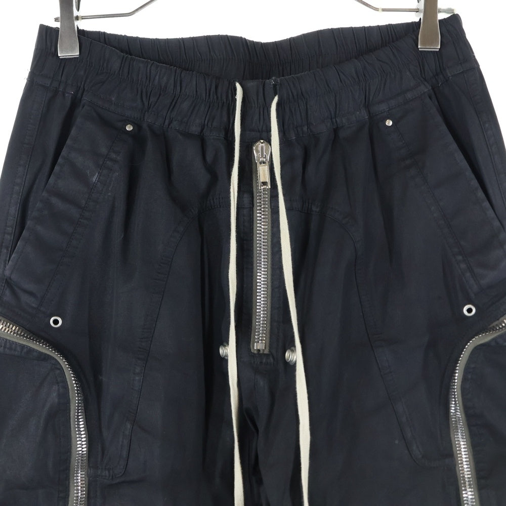 Rick Owens(リックオウエンス) 22SS FOGACHINE BAUHAUS CARGO バウハウス カーゴ パンツ ブラック RU01B1377-TE