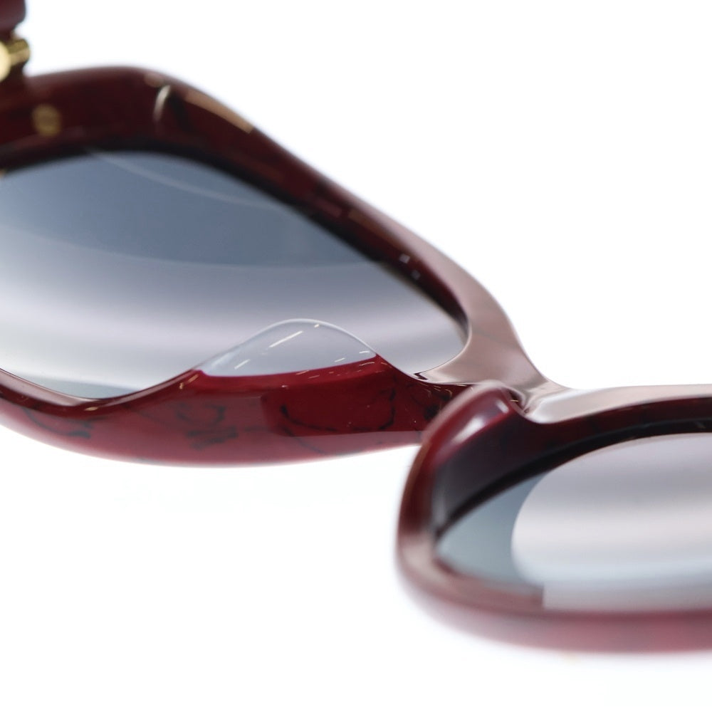 PRADA(プラダ) LOGO SUNGLASSES ロゴプレートサングラス メガネ レッド SPR04Z-F