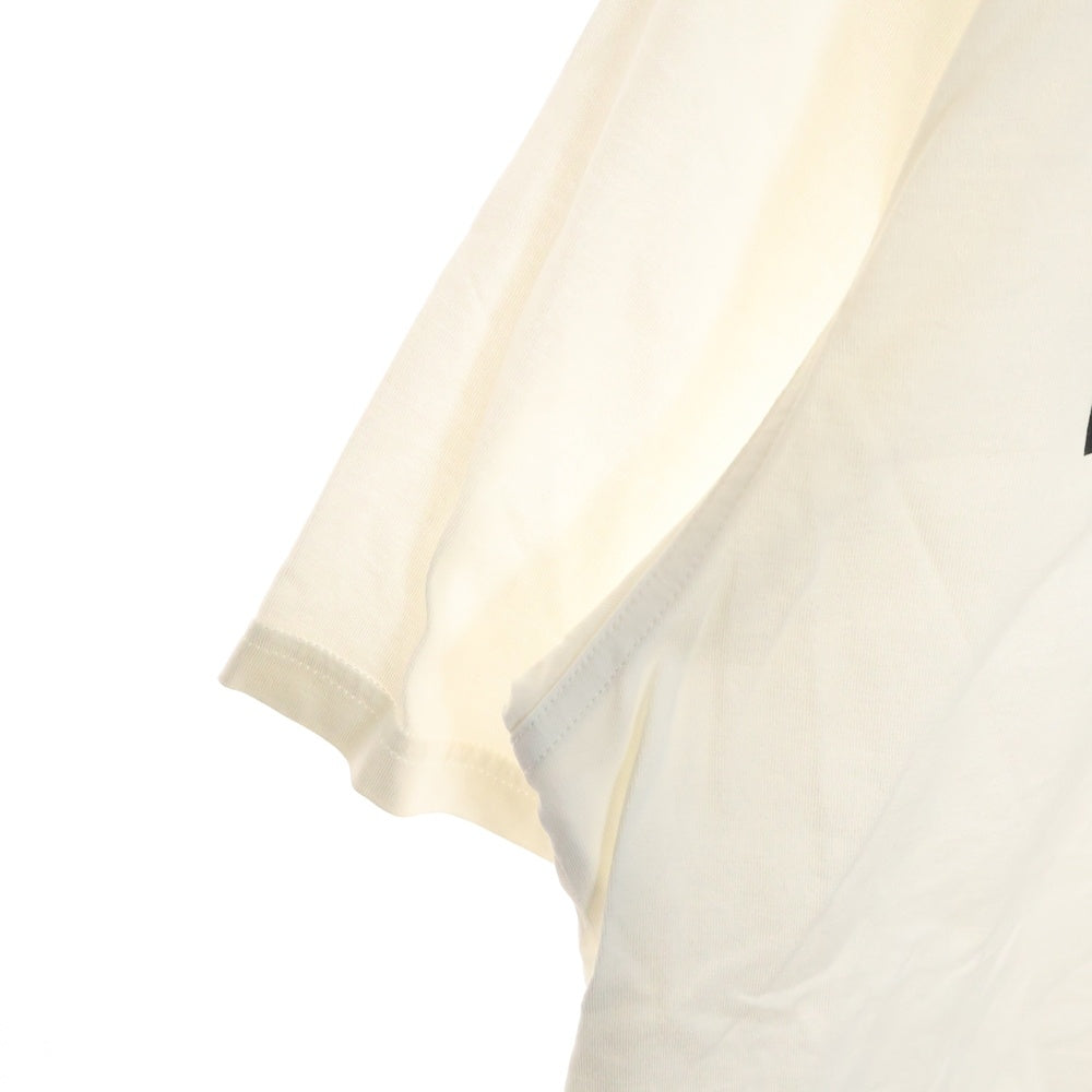 BURBERRY(バーバリー) LOGO PRINT TEE 8026017 フロントロゴプリント クルーネック半袖Tシャツカットソー ホワイト