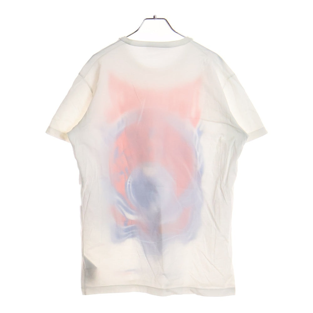 DSQUARED2(ディースクエアード) 20SS Logo Crew Neck Tee S74GD0649 フロントロゴプリント クルーネック半袖Tシャツカットソー ホワイト
